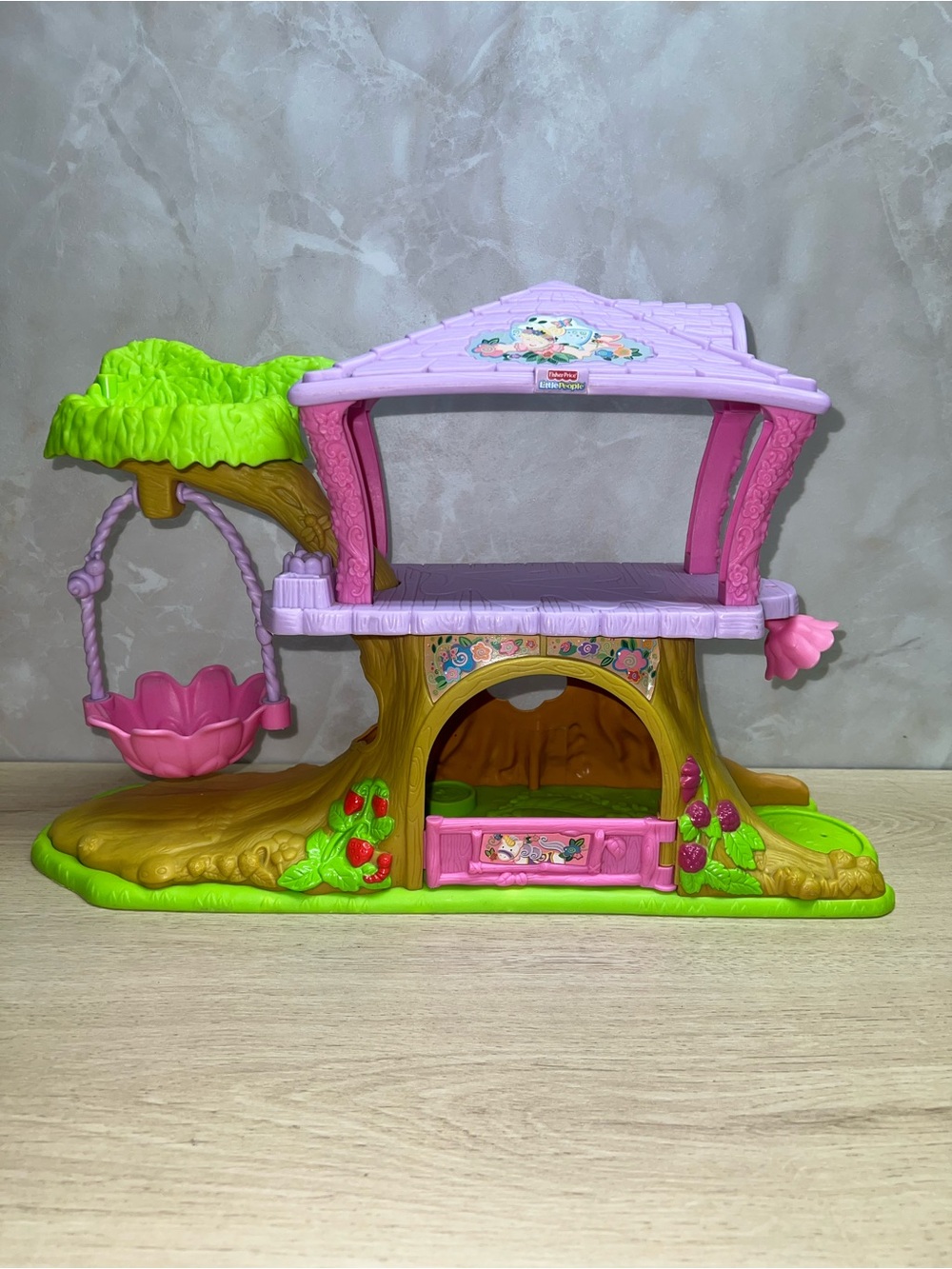 🌸 2009 Fisher-Price Little People Fairyland Treehouse – P5845